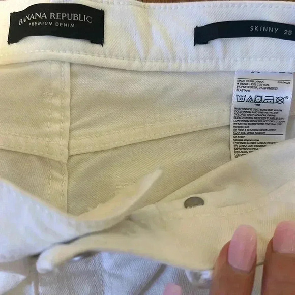 Banana Republic premium denim skinny size 25 - Picture 4 of 11